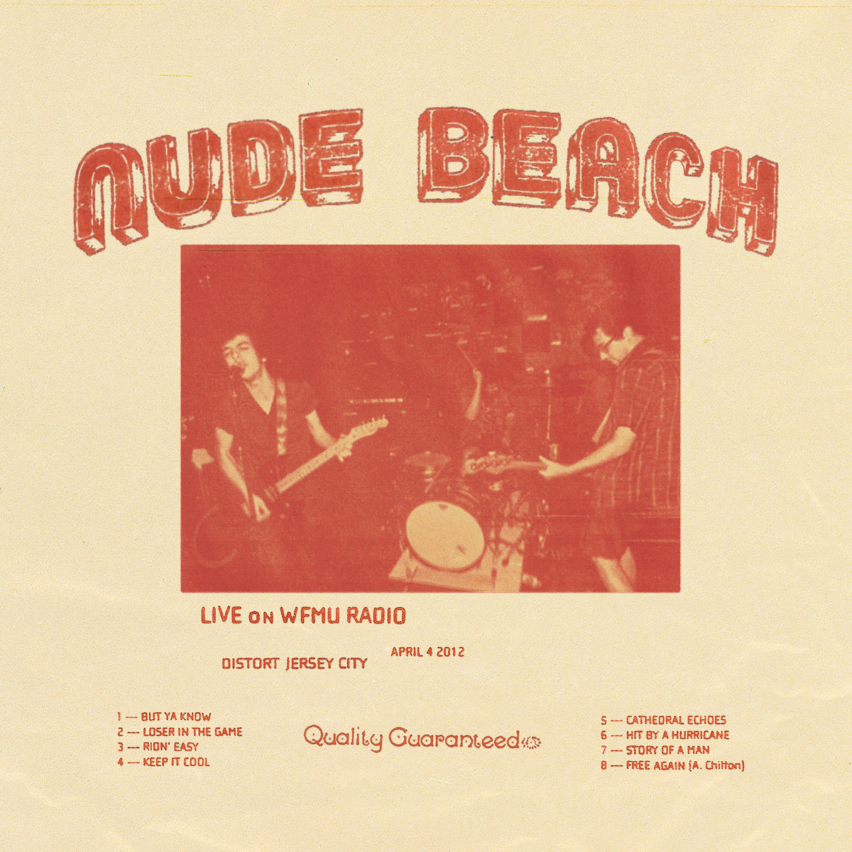Nude Beach: Live on WFMU 2012